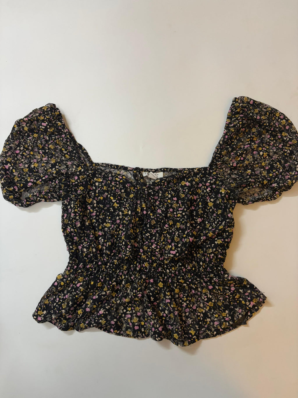 Topshop floral top(36 inch)