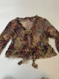 DPM Ruffle shrugged top(44-48 inch)