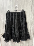 black lace skirt (30inch)