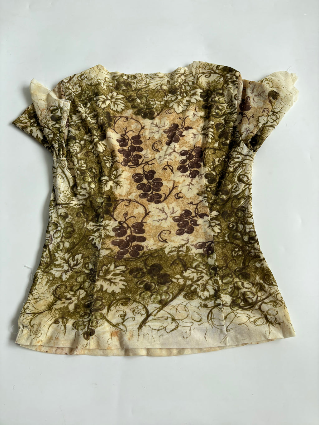 cherry printed top (36-40inch)