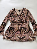 Lane bryant net sleeves top(42 inch)