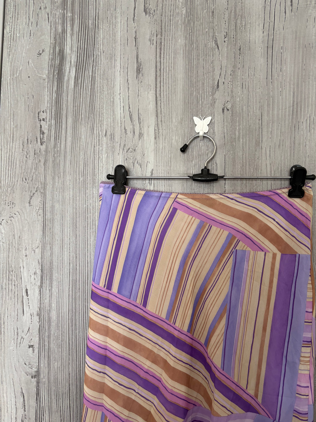 MACHIN CHOSE stripped colourful skirt(28-30 inch)