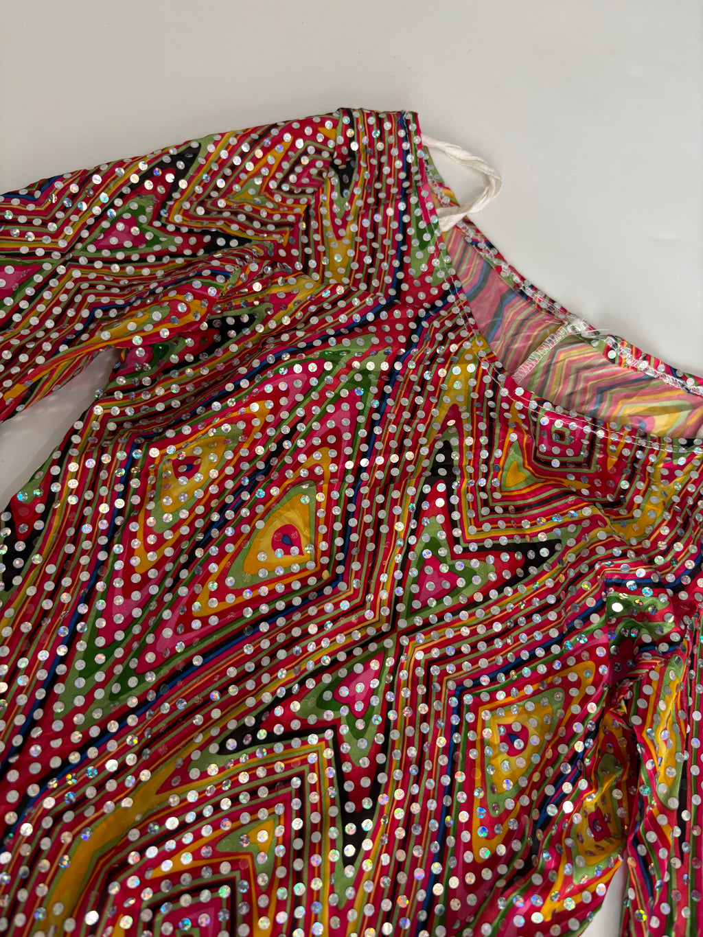 Disco party beaded top(28 inch)
