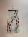Blu motion yellow floral skirt(32-36 inch)