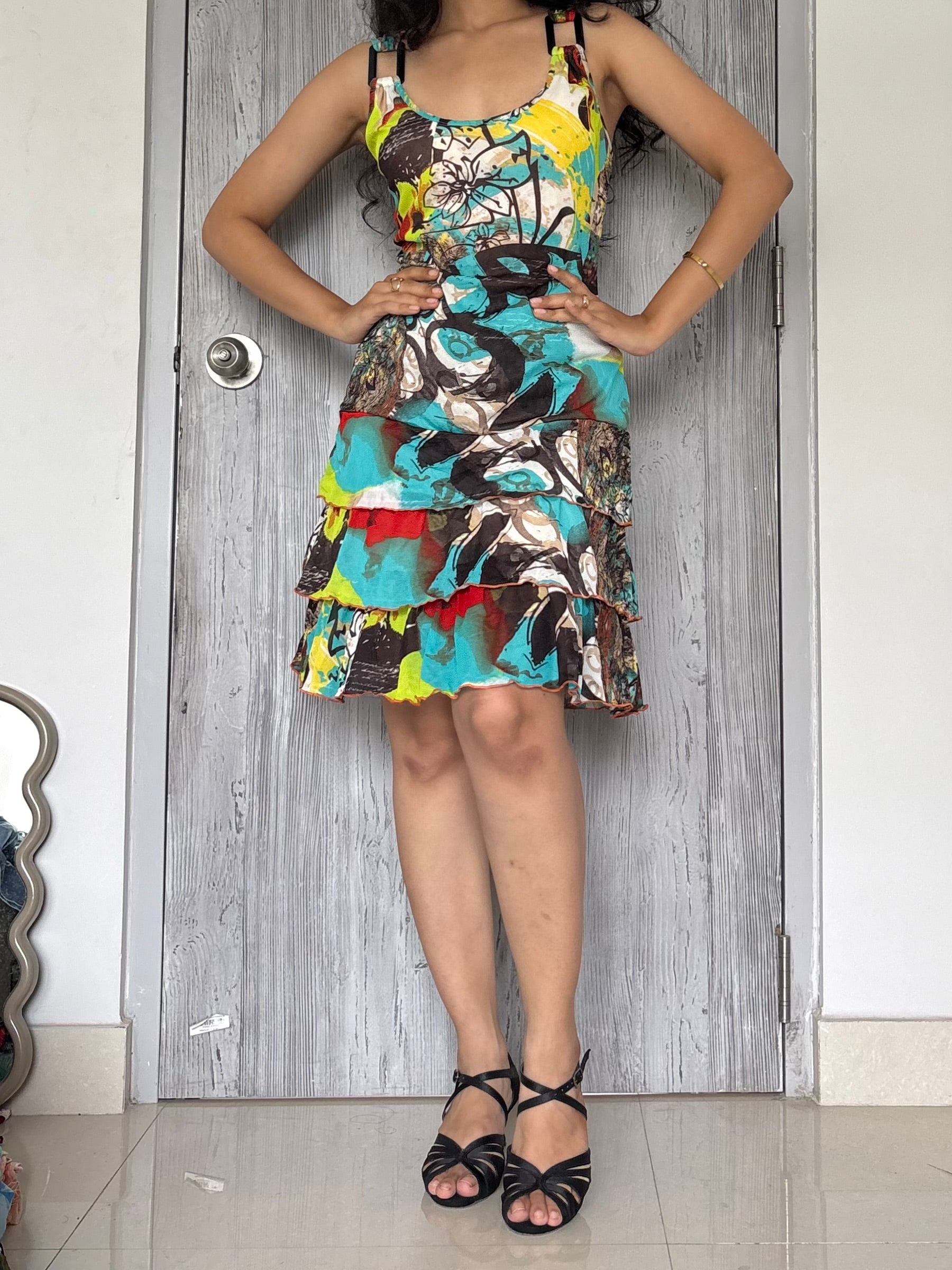 funky layered dress ( 40inch)