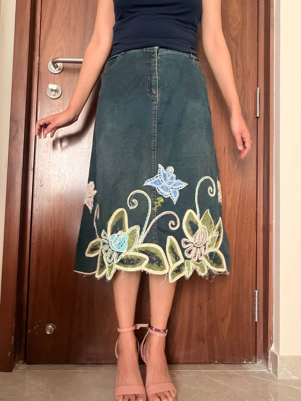 Pinery floral skirt(34 inch)