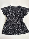 Vestino floral black top(38-40 inch)