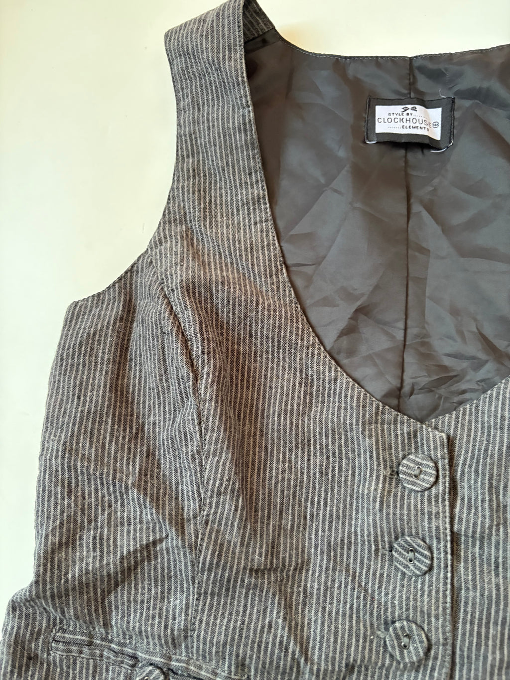 Clock house vest(40 inch)