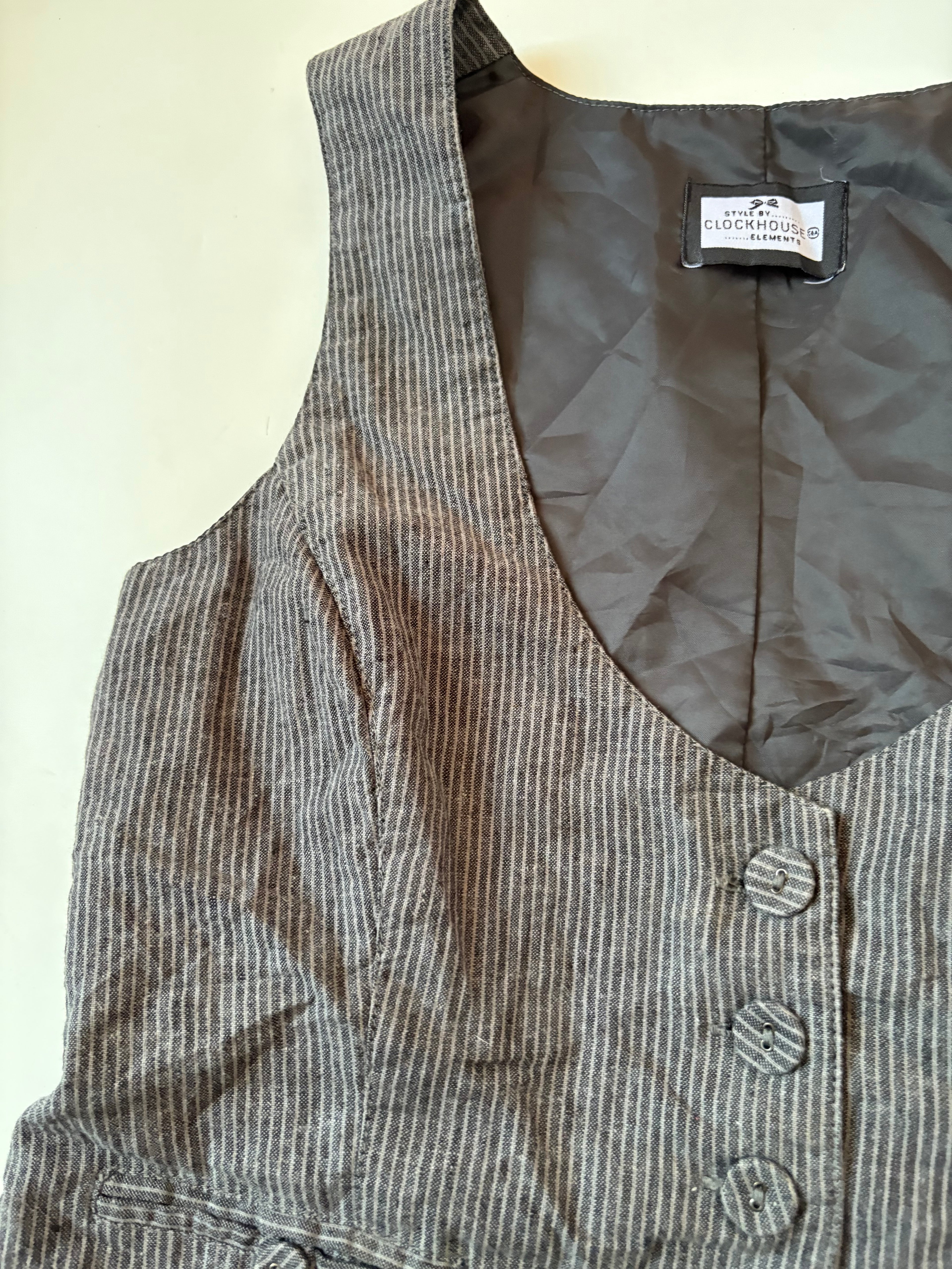 Clock house vest(40 inch)