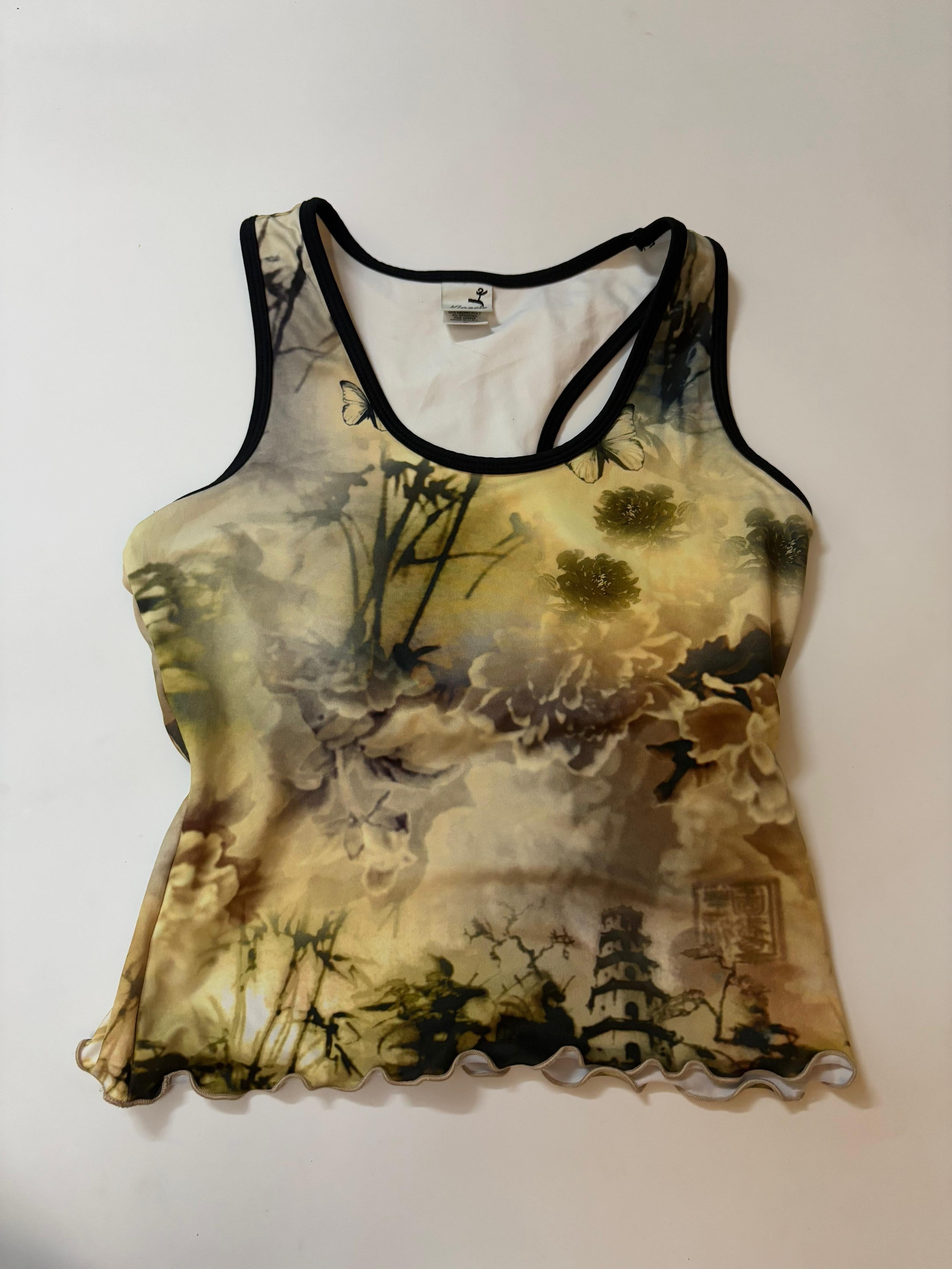 Kinesis printed scenery top(30-34 inch)