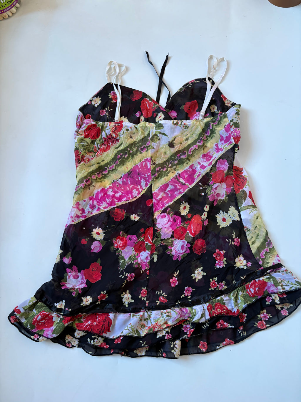 floral cami top (34-36inch)