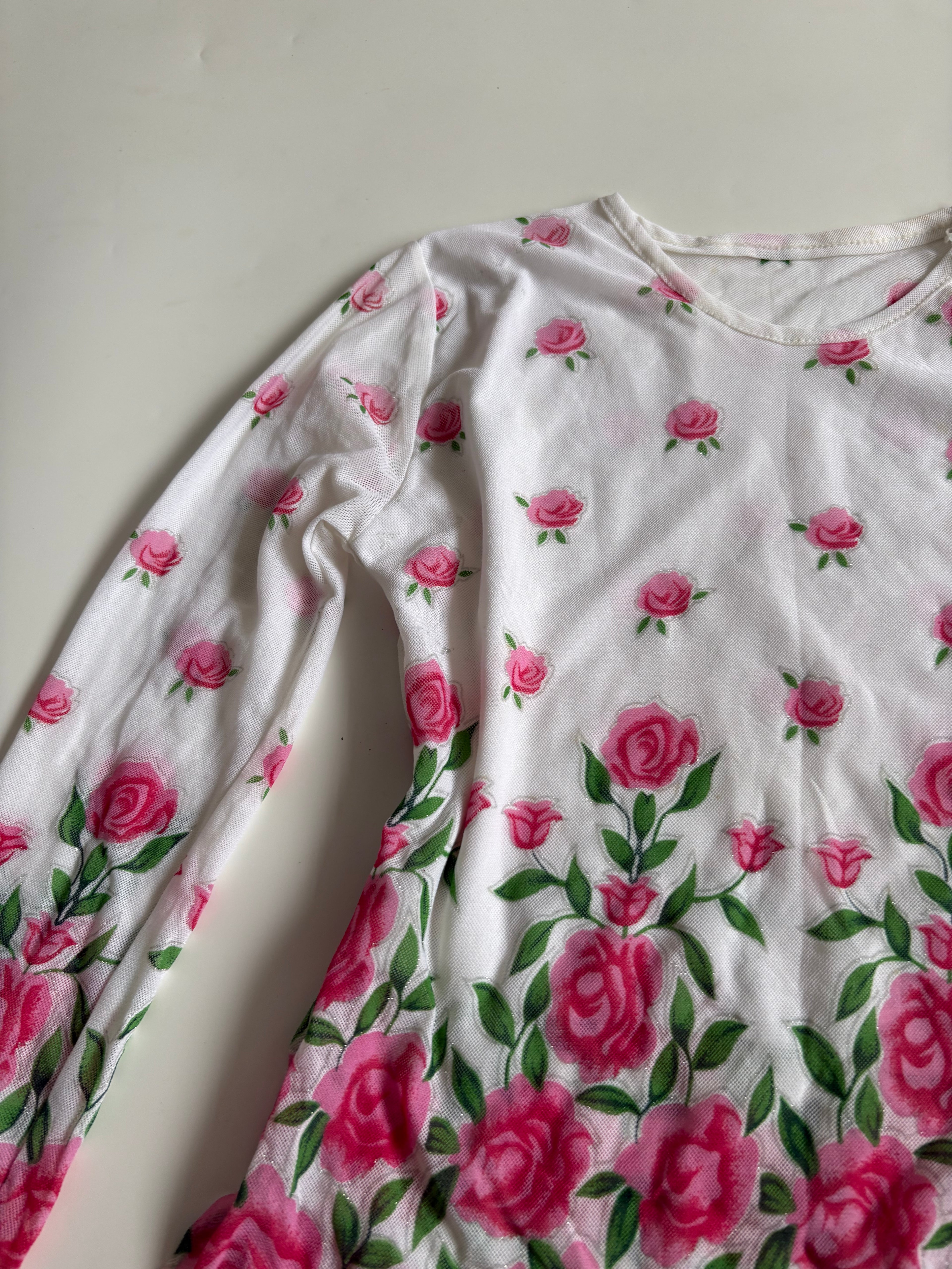 garden of roses mesh top (34-38inch)