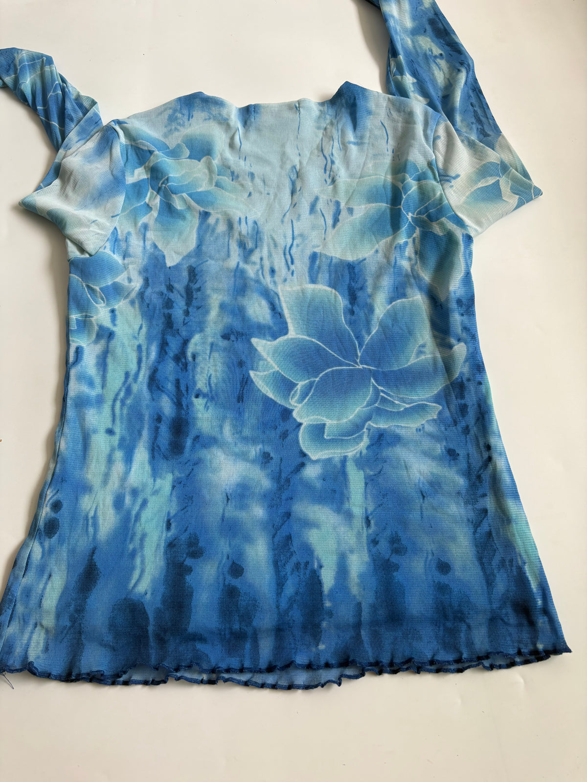 JUST WOMAN blue top(38-40 inch)