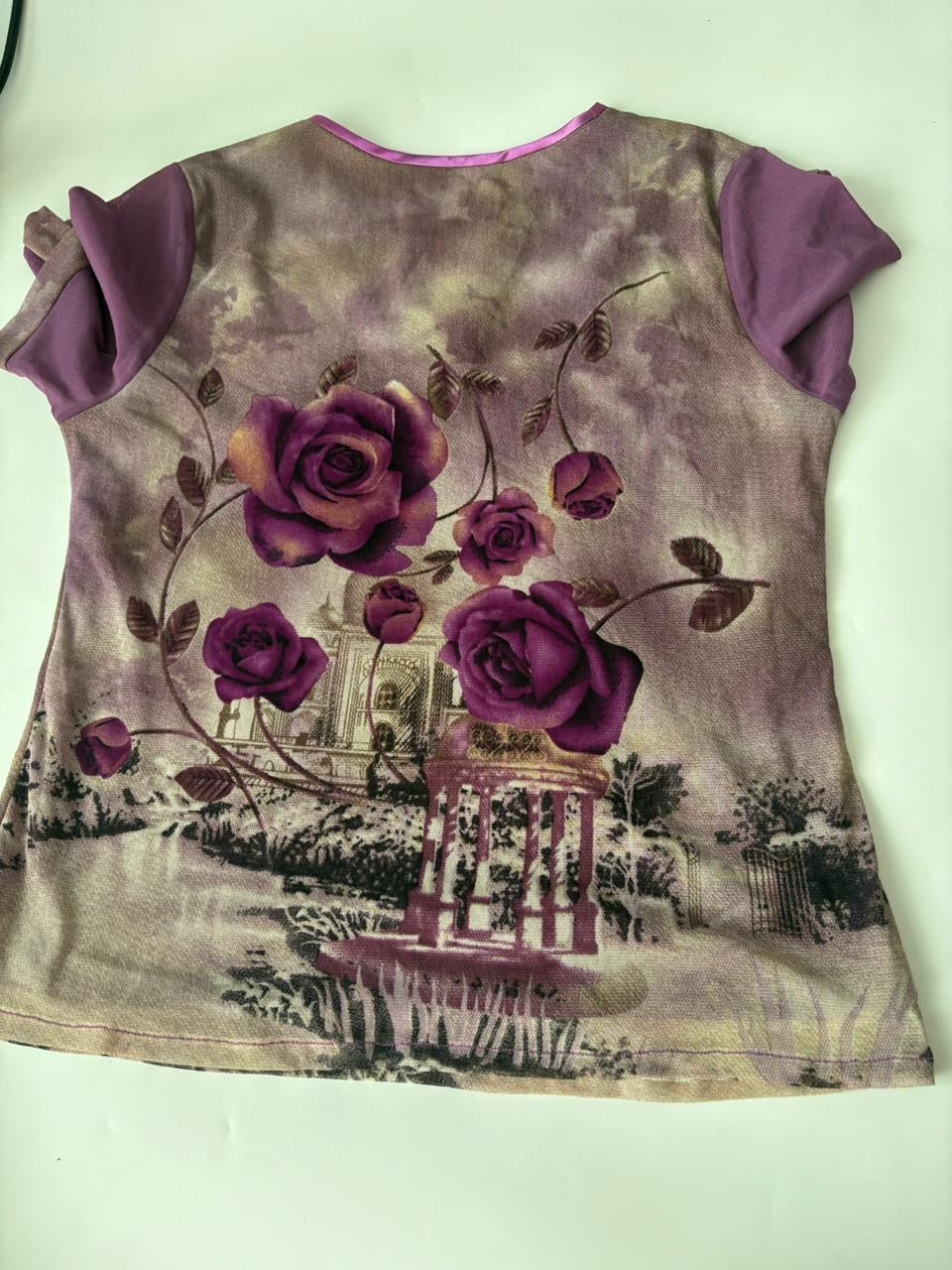 Rose violet top(40-44 inch)