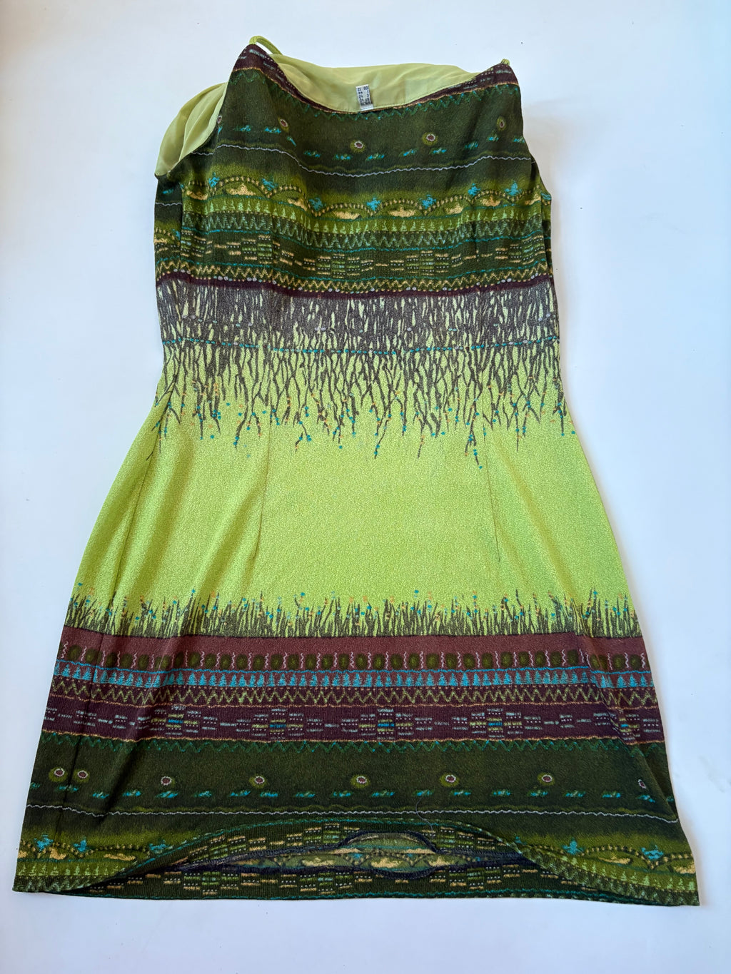 green forest dress ( 34-36inch)