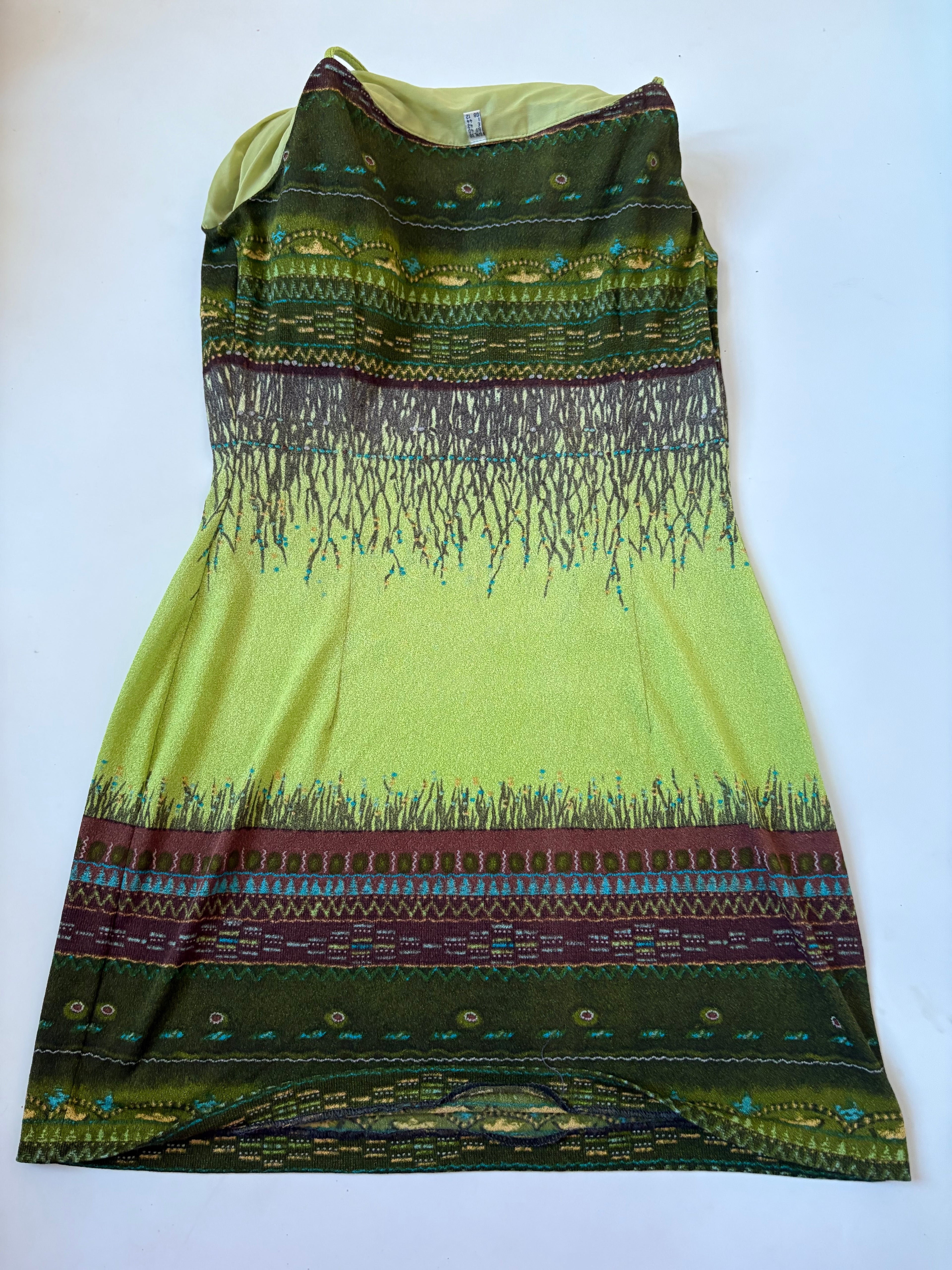 green forest dress ( 34-36inch)