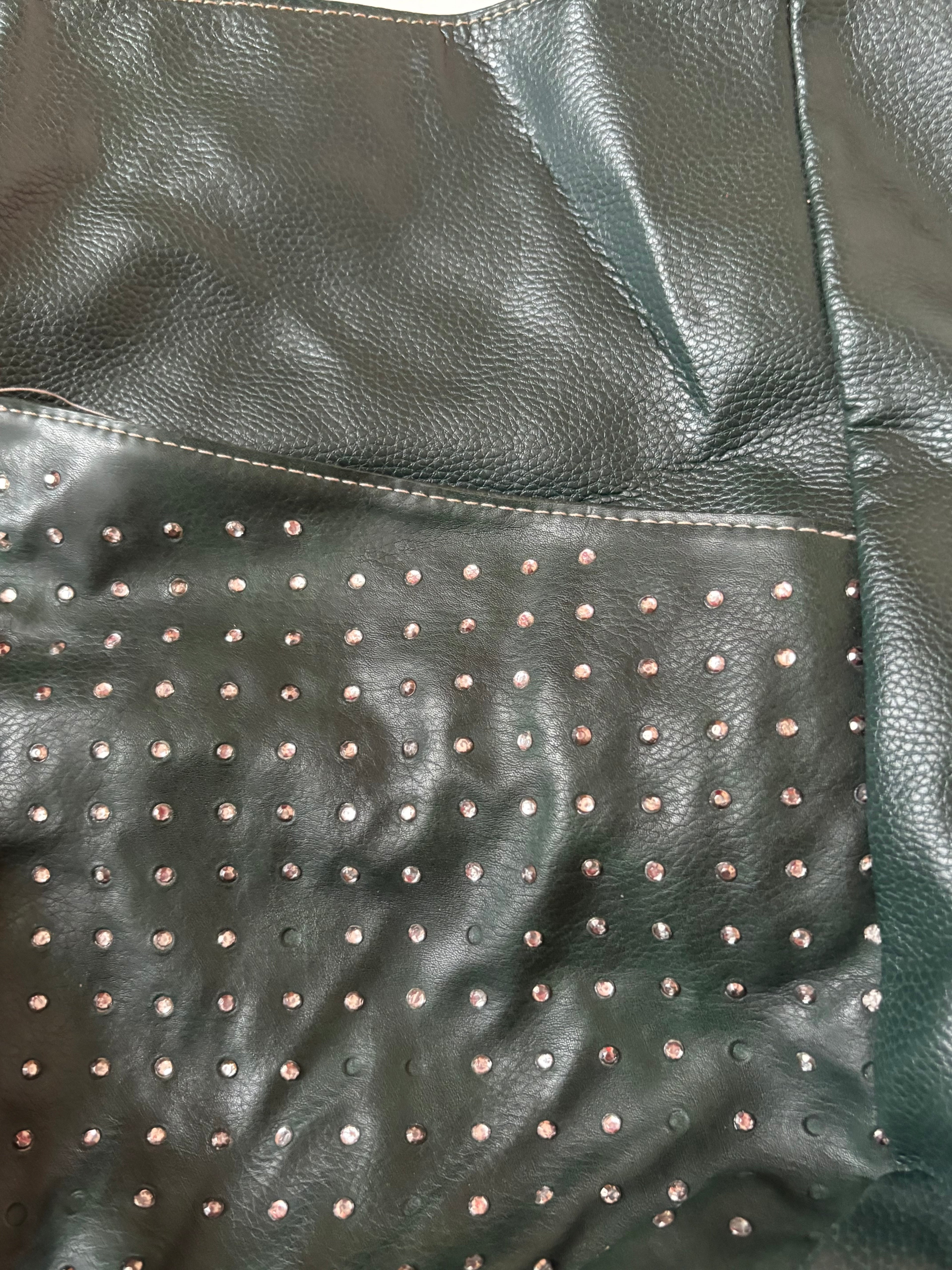 sapphire green hand bag