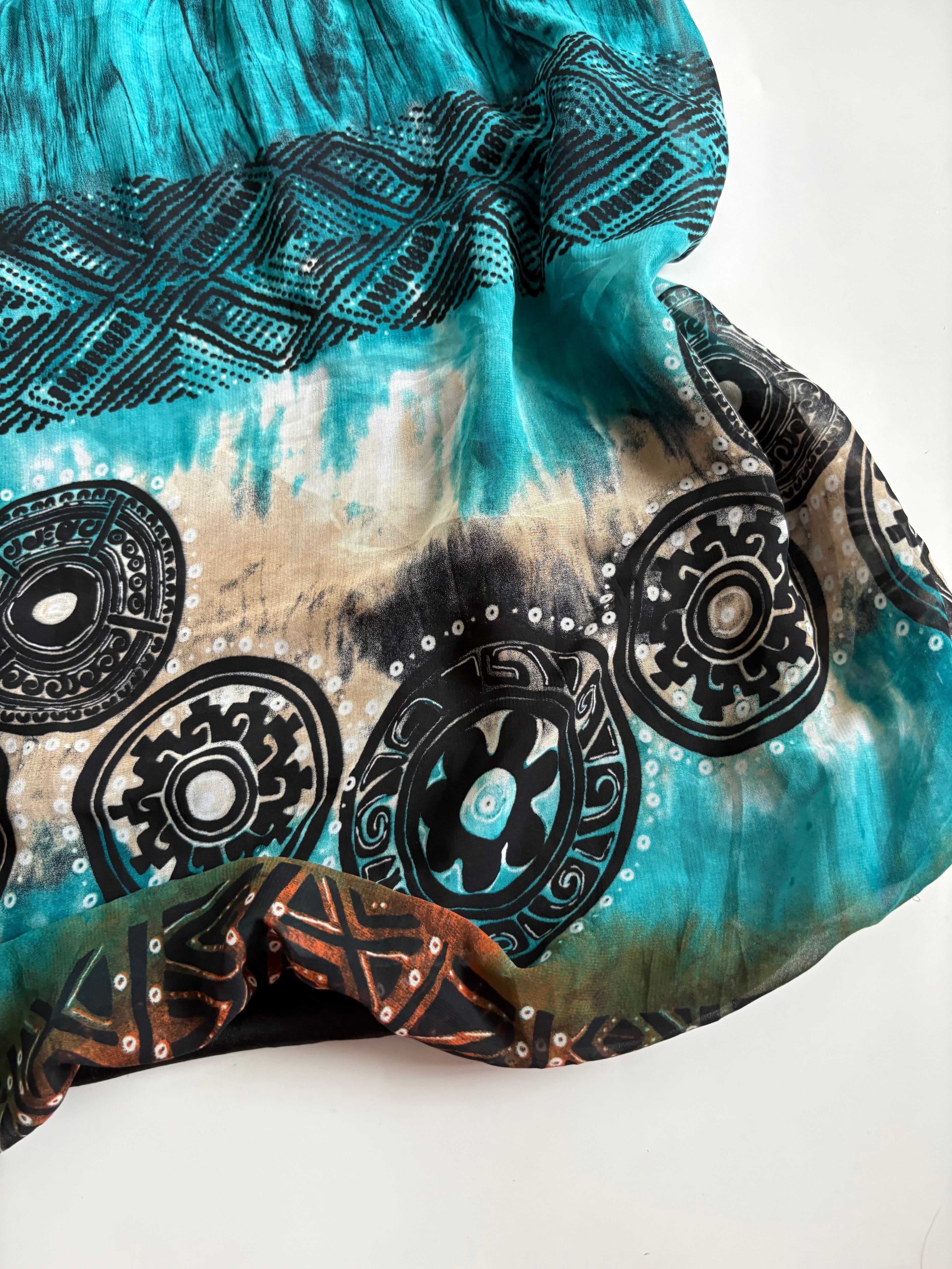 tube teal top (38inch)