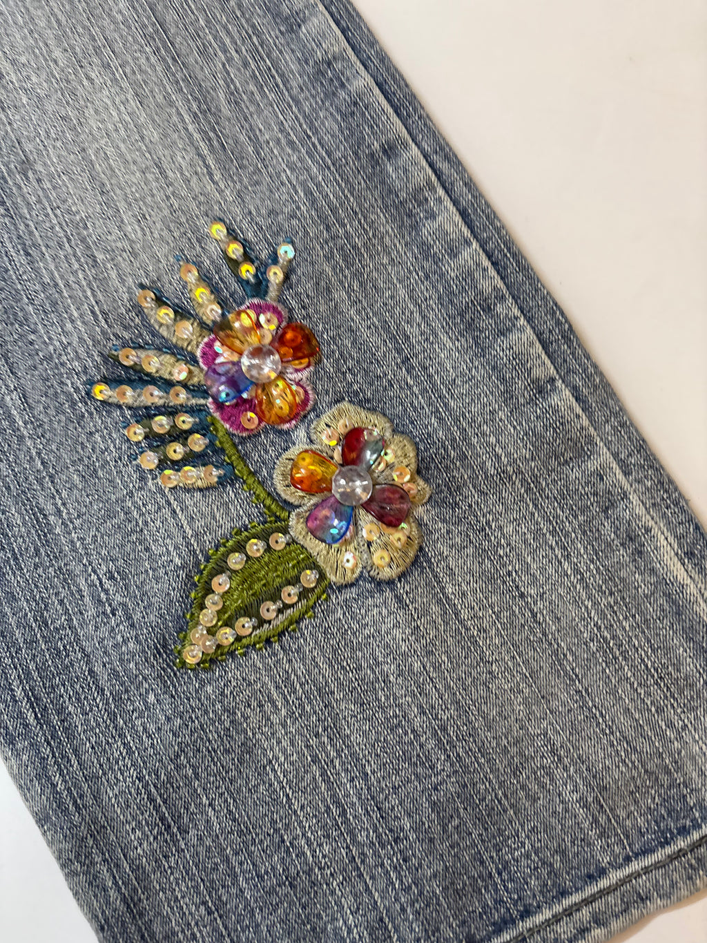 Authentic mid rise jeans(32inch)
