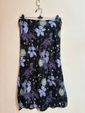 Black floral skirt(26-30 inch)