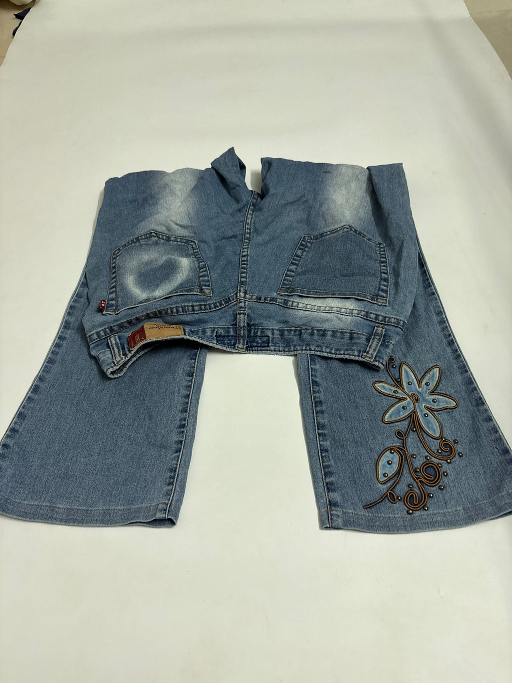 97 jeans floral low rise jeans(30 inch)