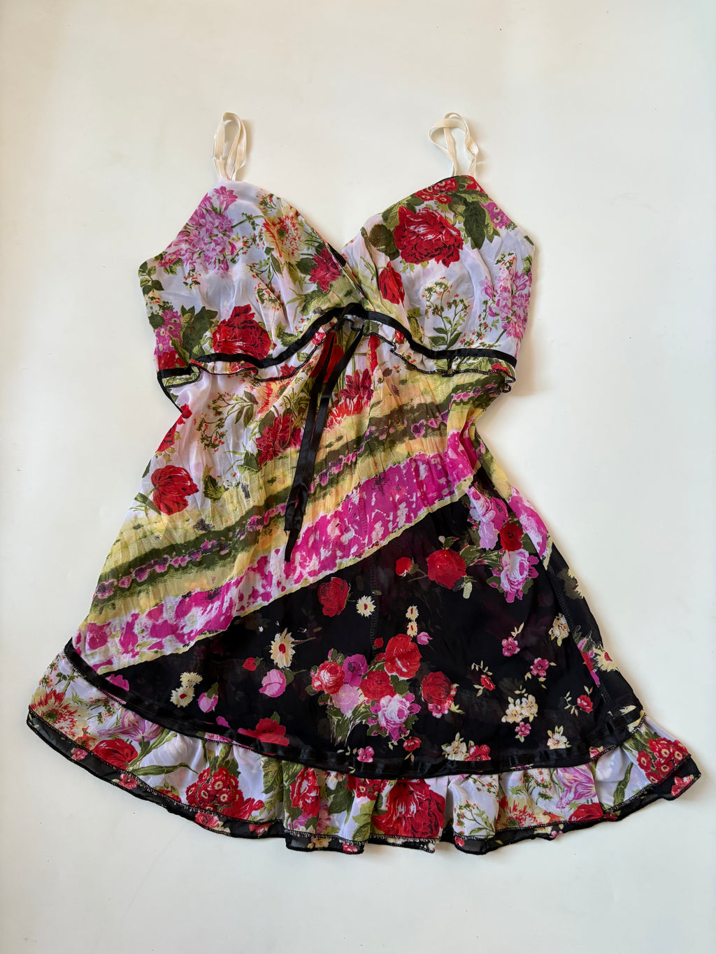 floral cami top (34-36inch)