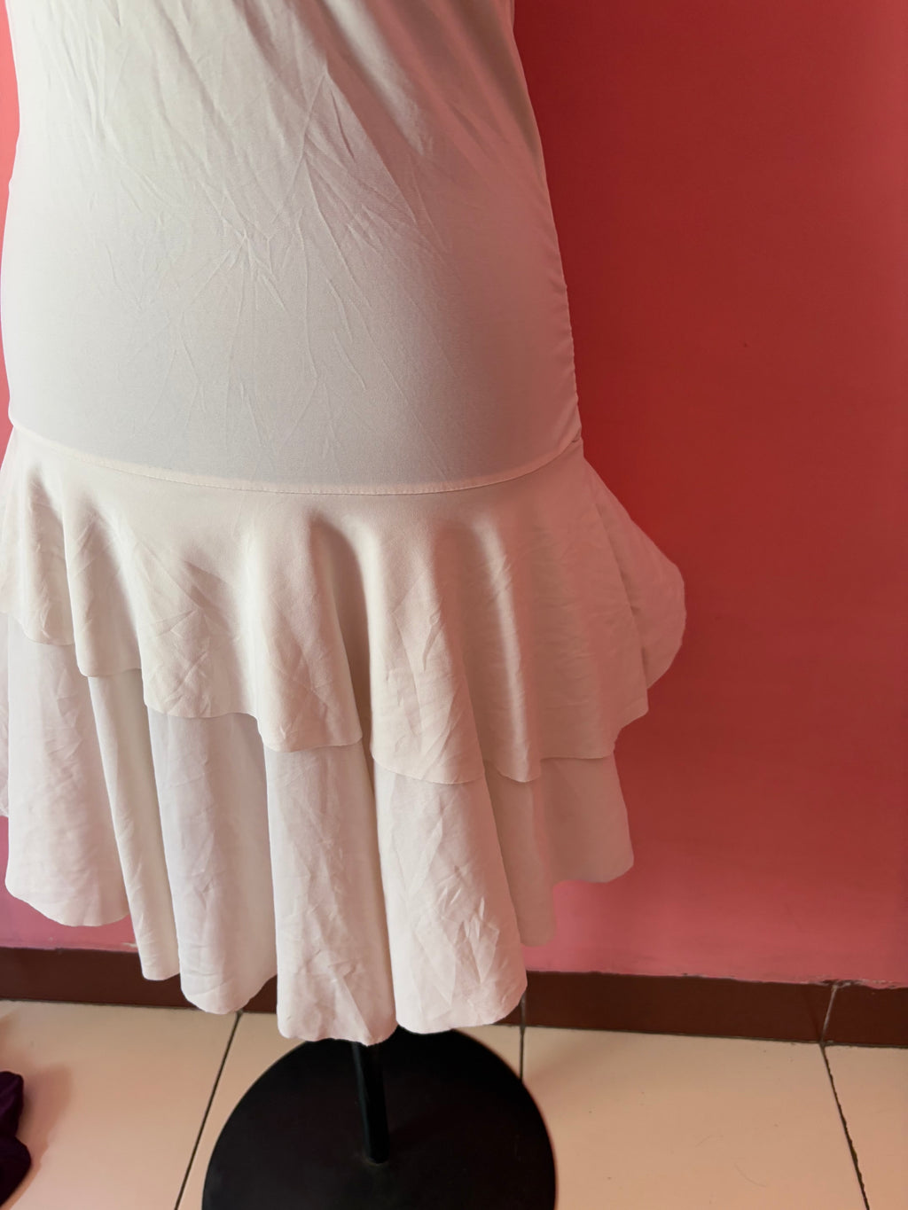 White flowy dress(28-34 inch)