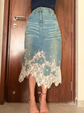 CHIC YELL net styled skirt(30 inch)