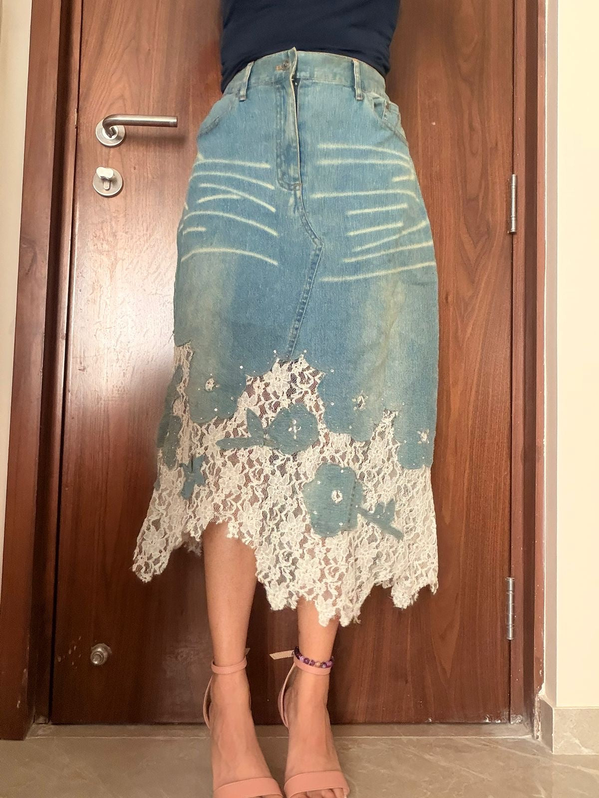 CHIC YELL net styled skirt(30 inch)
