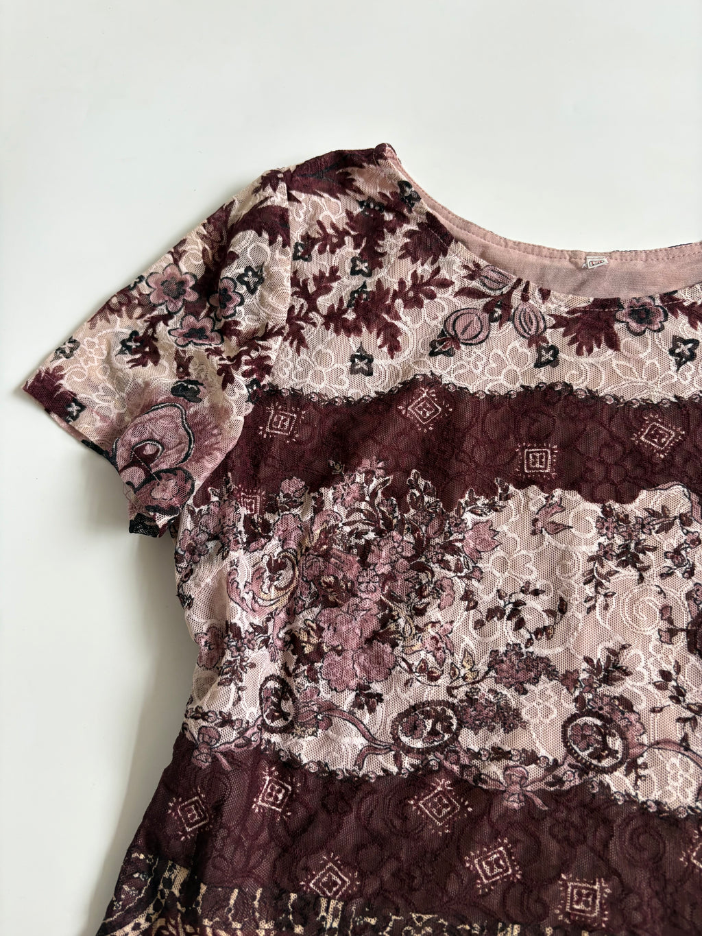 printed cotton top (38-42inch)