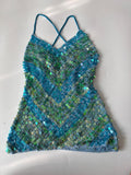 party shimmer Y2K top(34 inch)