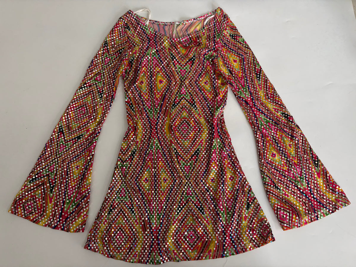 Disco party beaded top(28 inch)