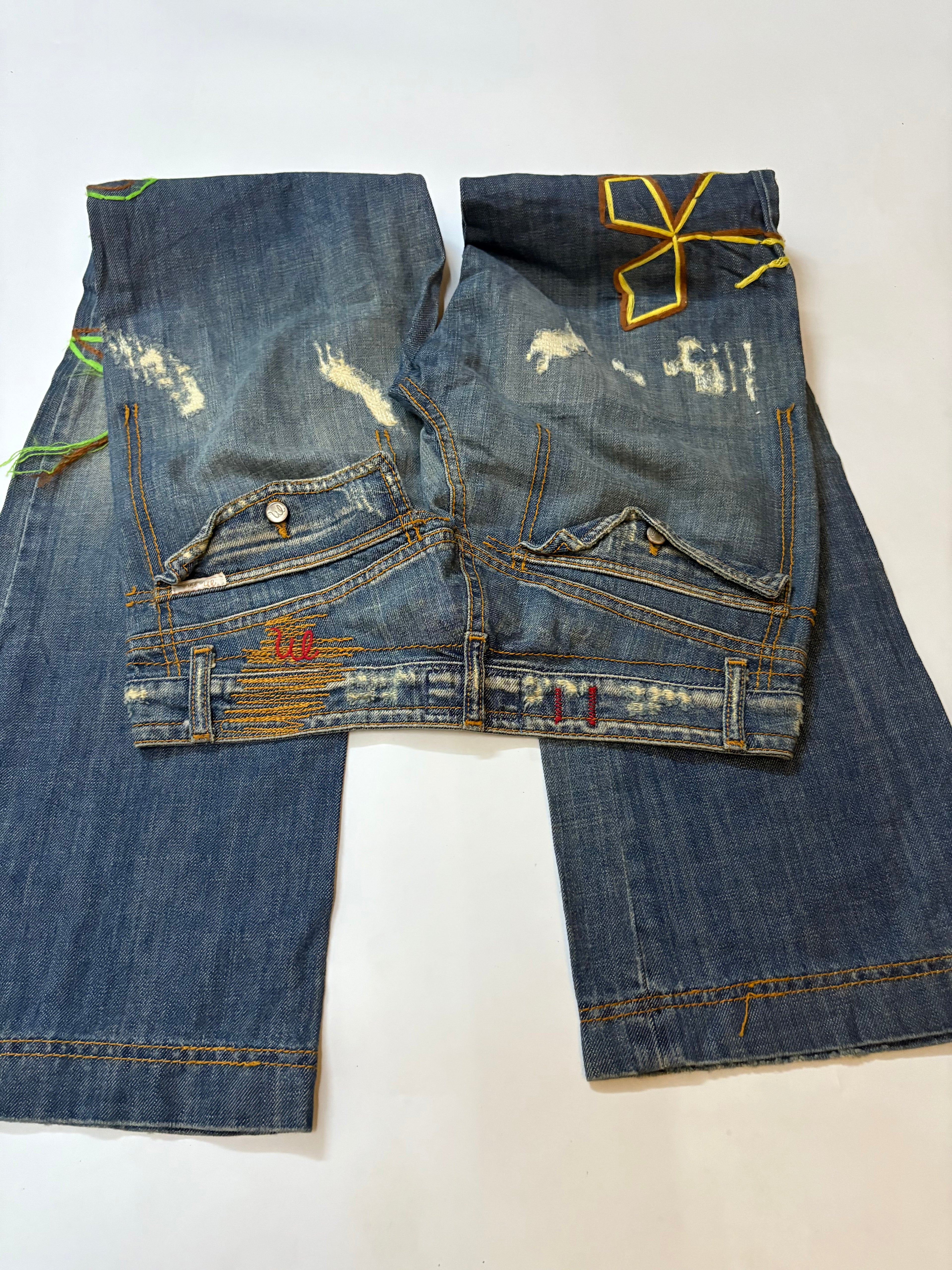 MAGGIE low rise jeans(28 inch)