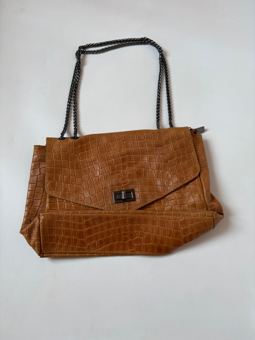 Genuine leather borse in Pelle