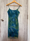 MARIA GABRILLE flowy blue dress(34-36 inch)