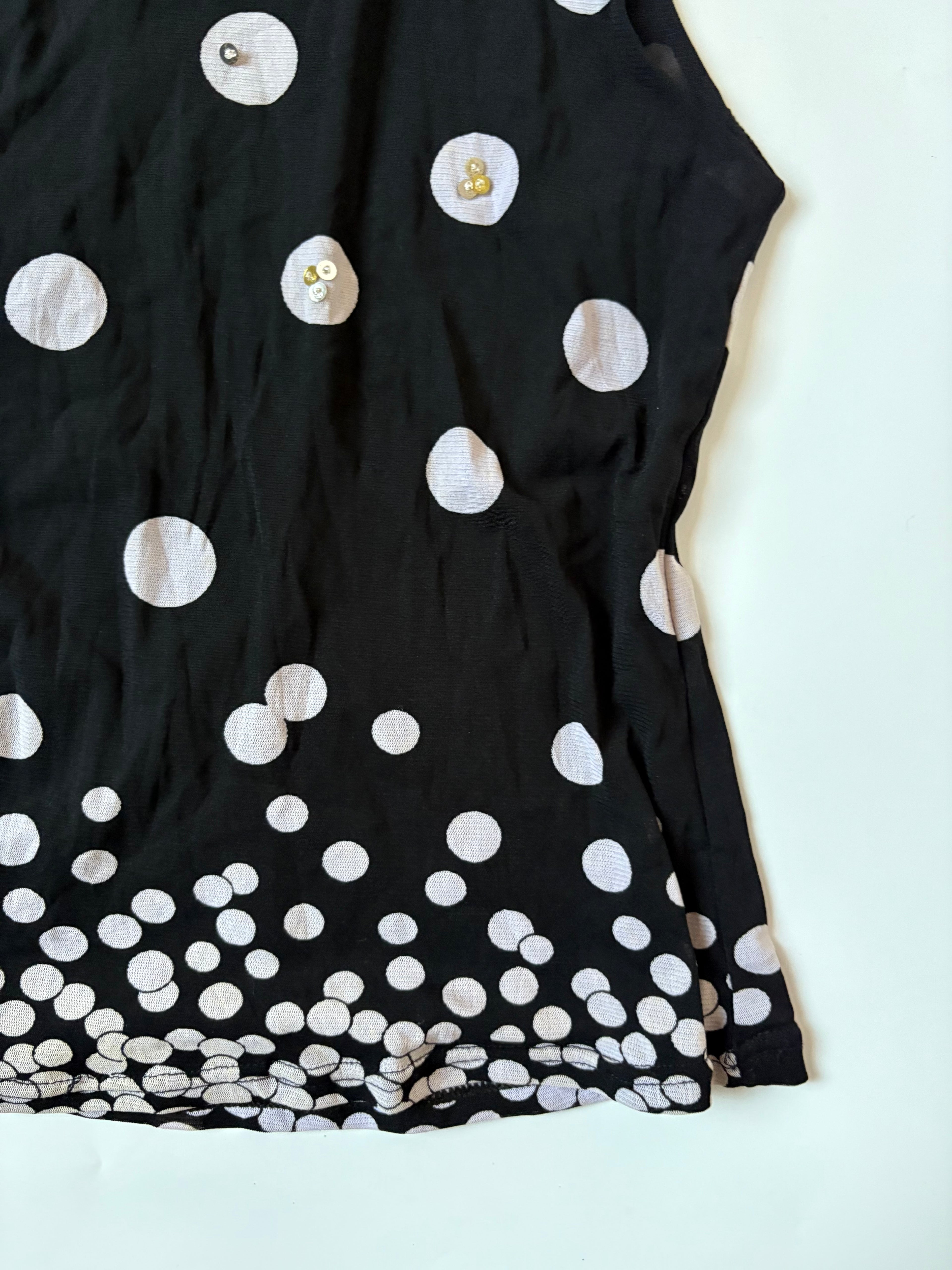 polka dot halter neck ( 30-32inch)