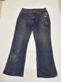 shyger butterfly purple jeans (35inch)