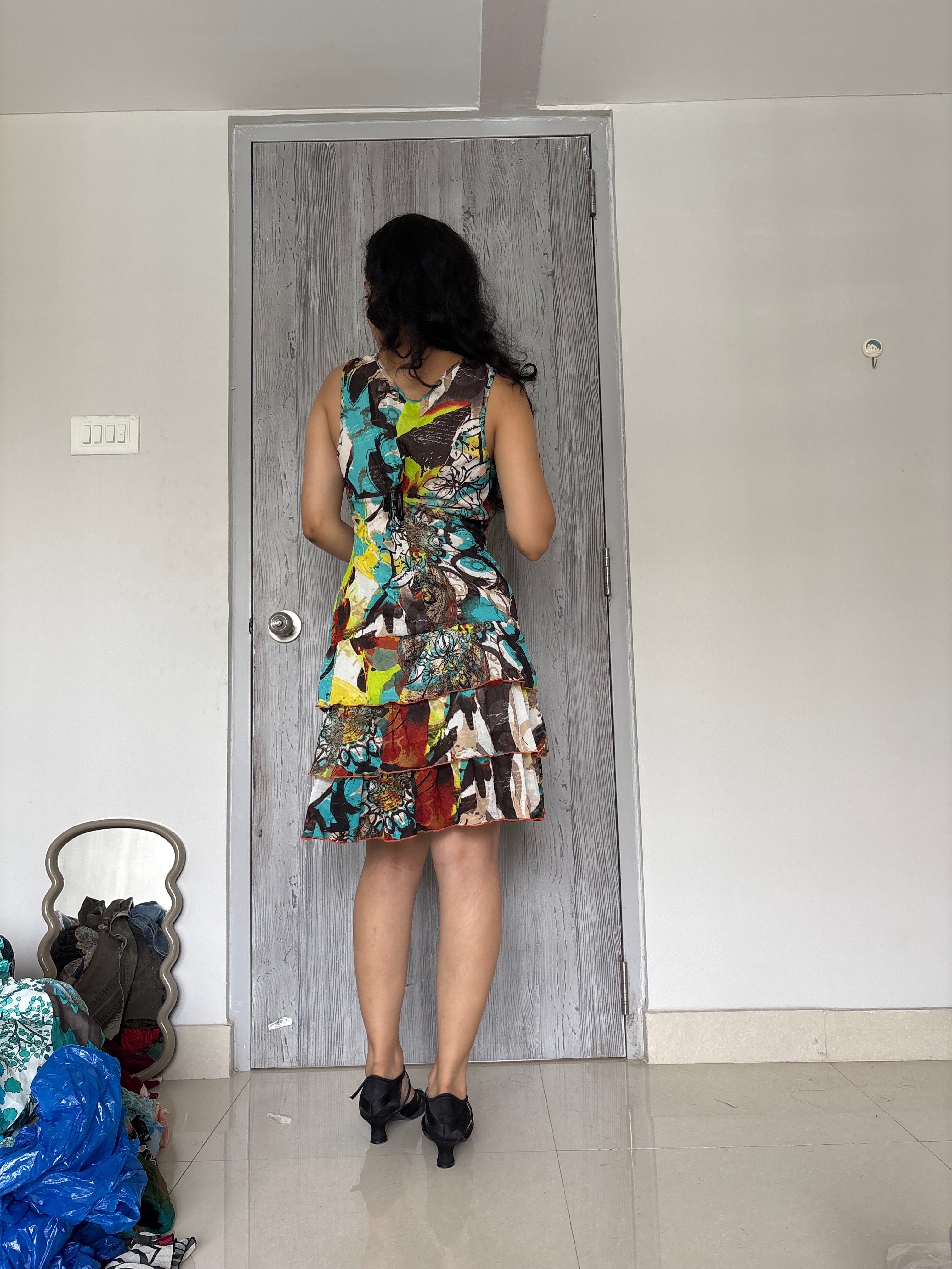 funky layered dress ( 40inch)