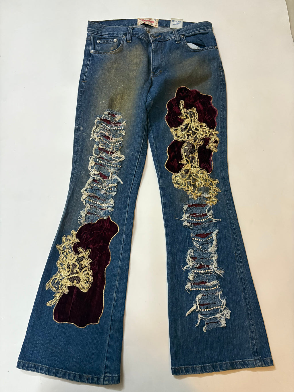 WOODSTOCK low rise jeans(32 inch)