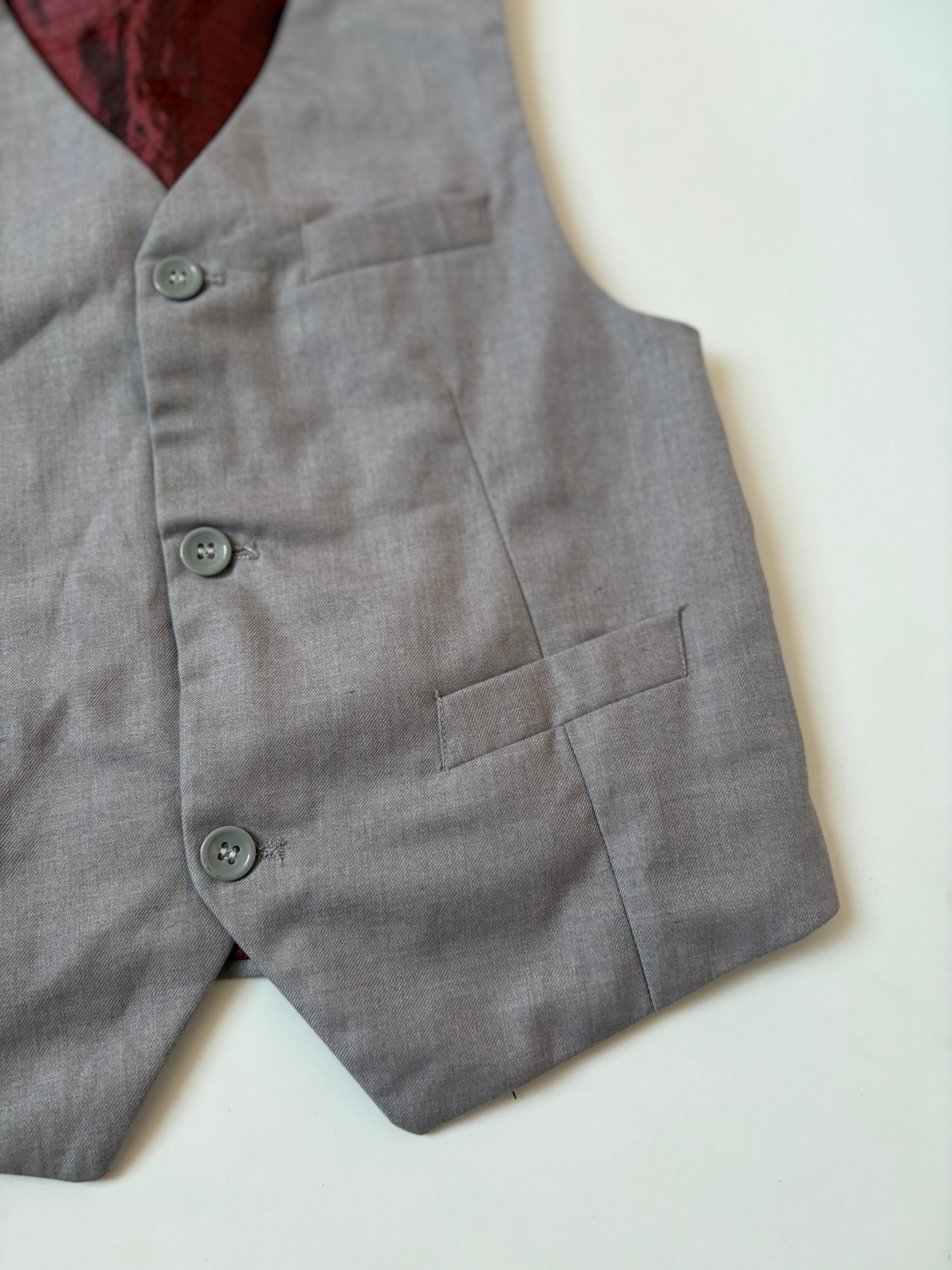 YuanLu grey vest(30 inch)