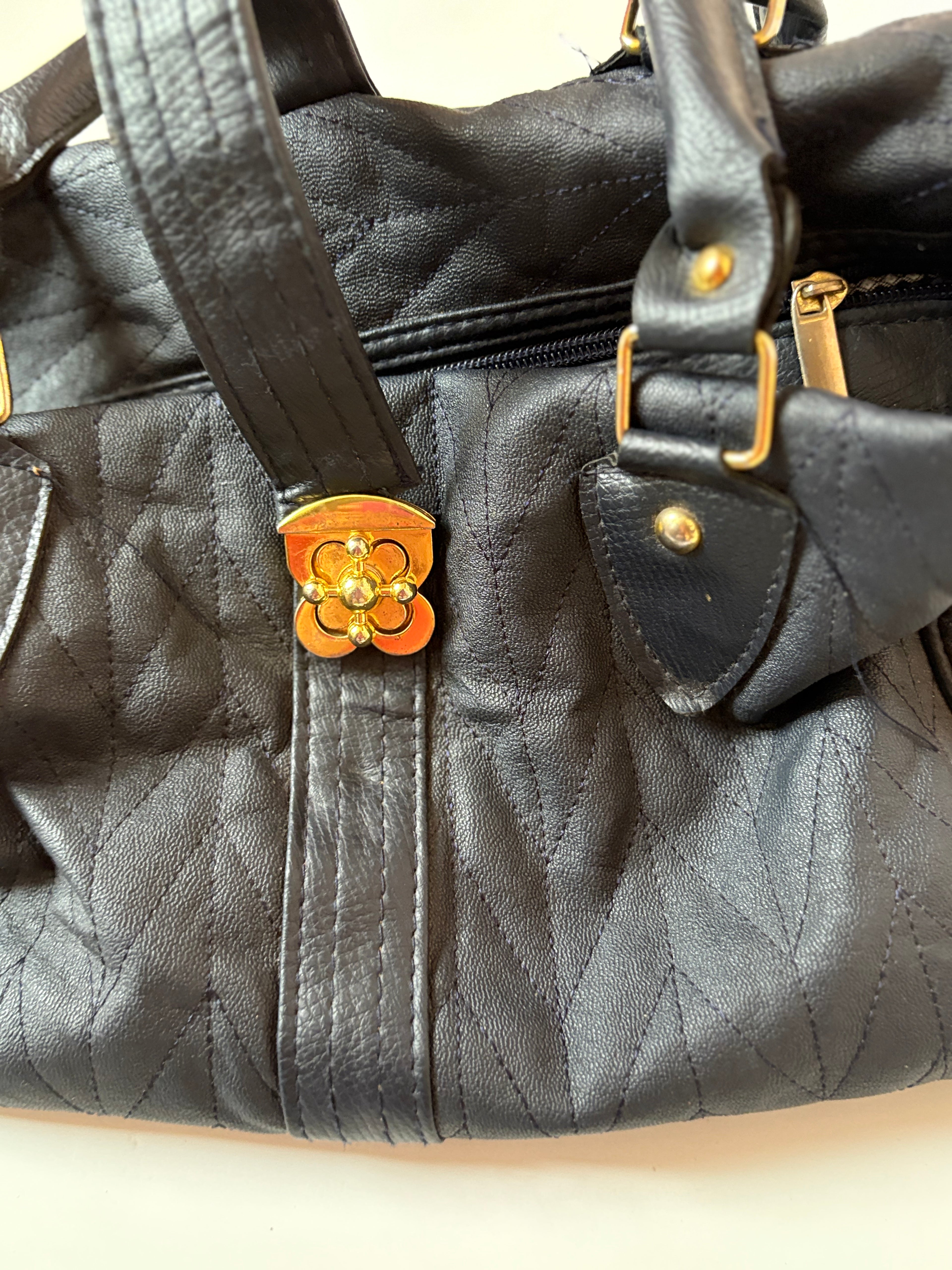 Black shoulder bag