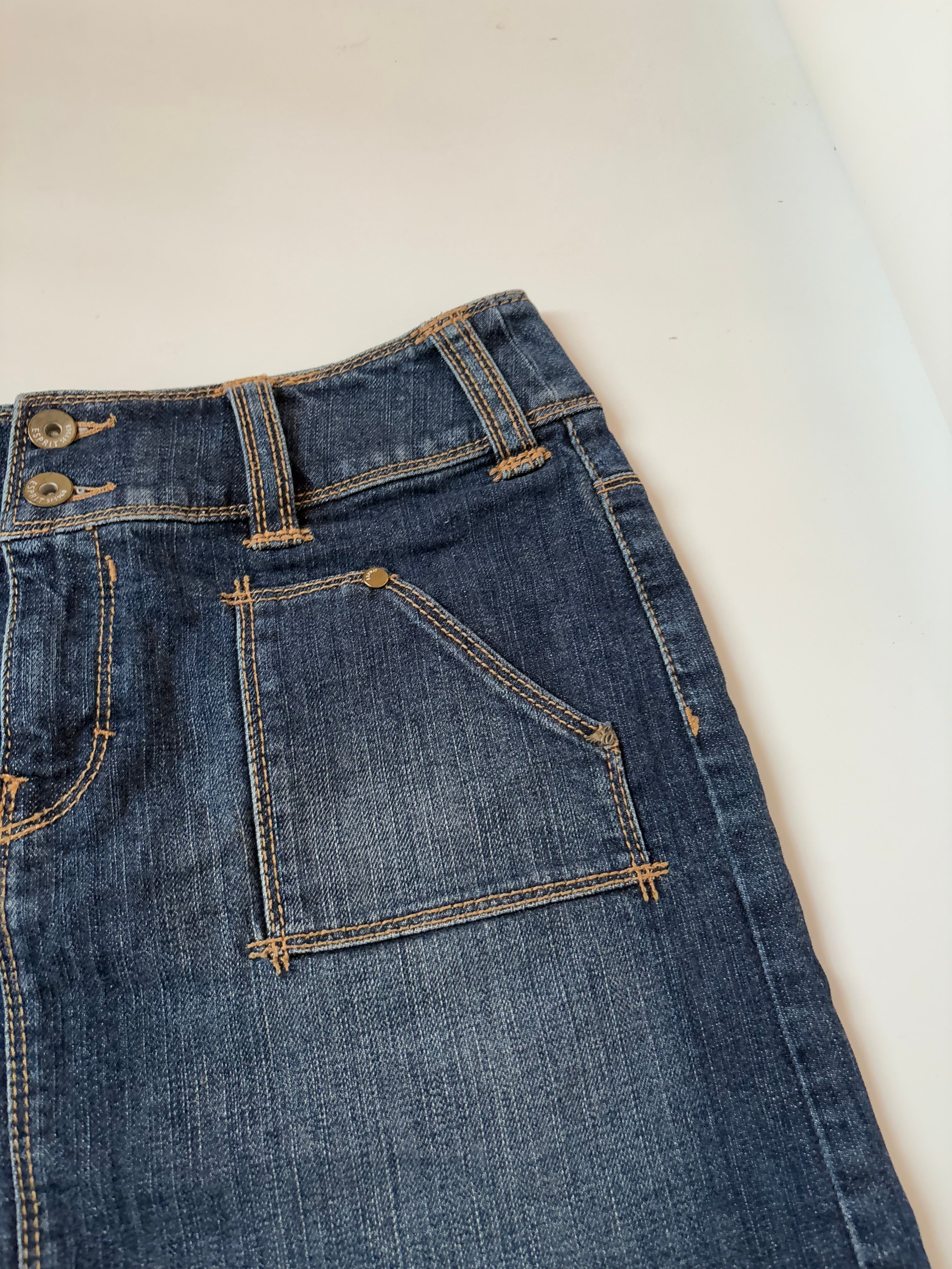 Espirit mini denim skirt (34inch)