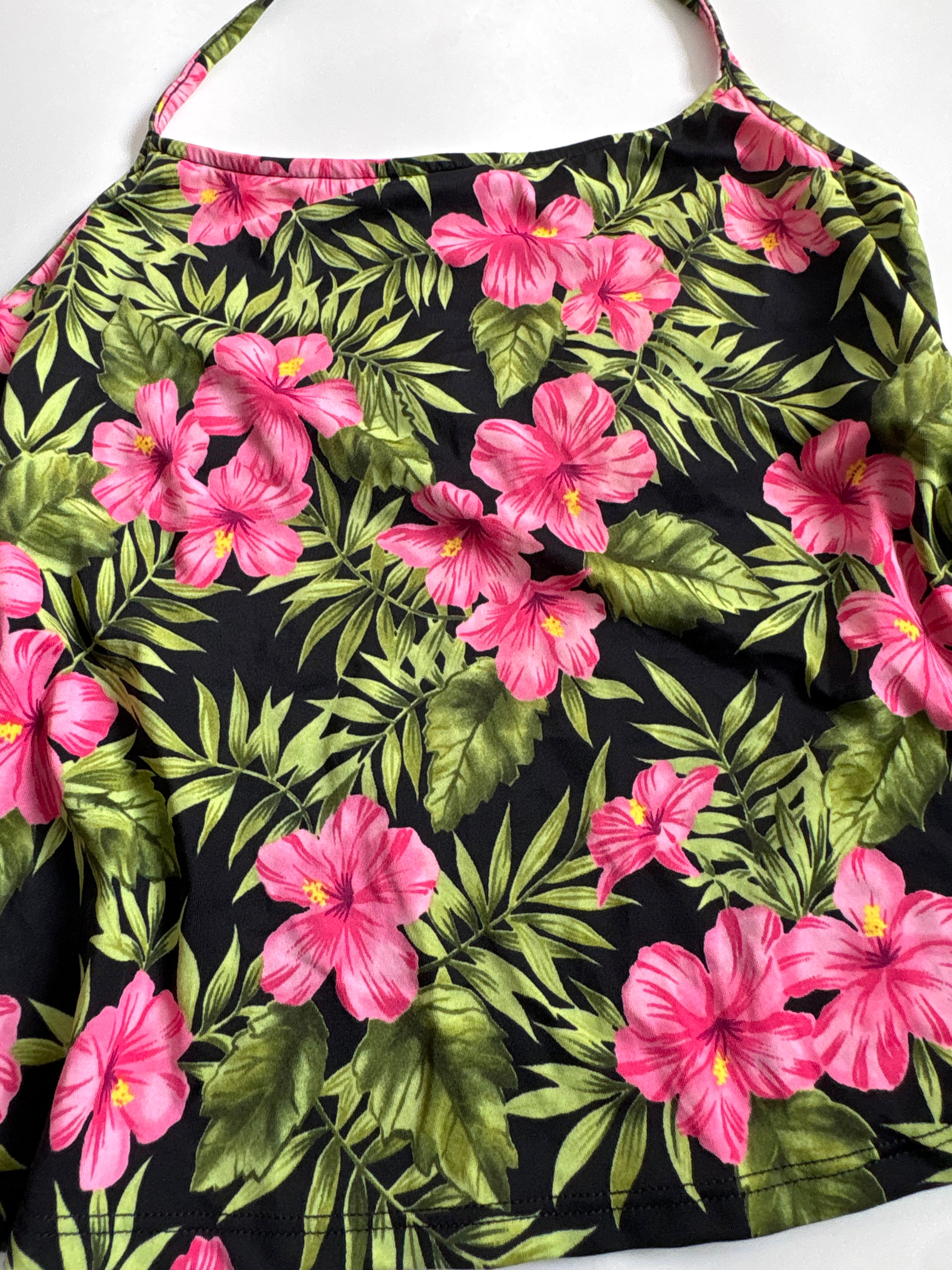 floral halter neck (32-34inch)