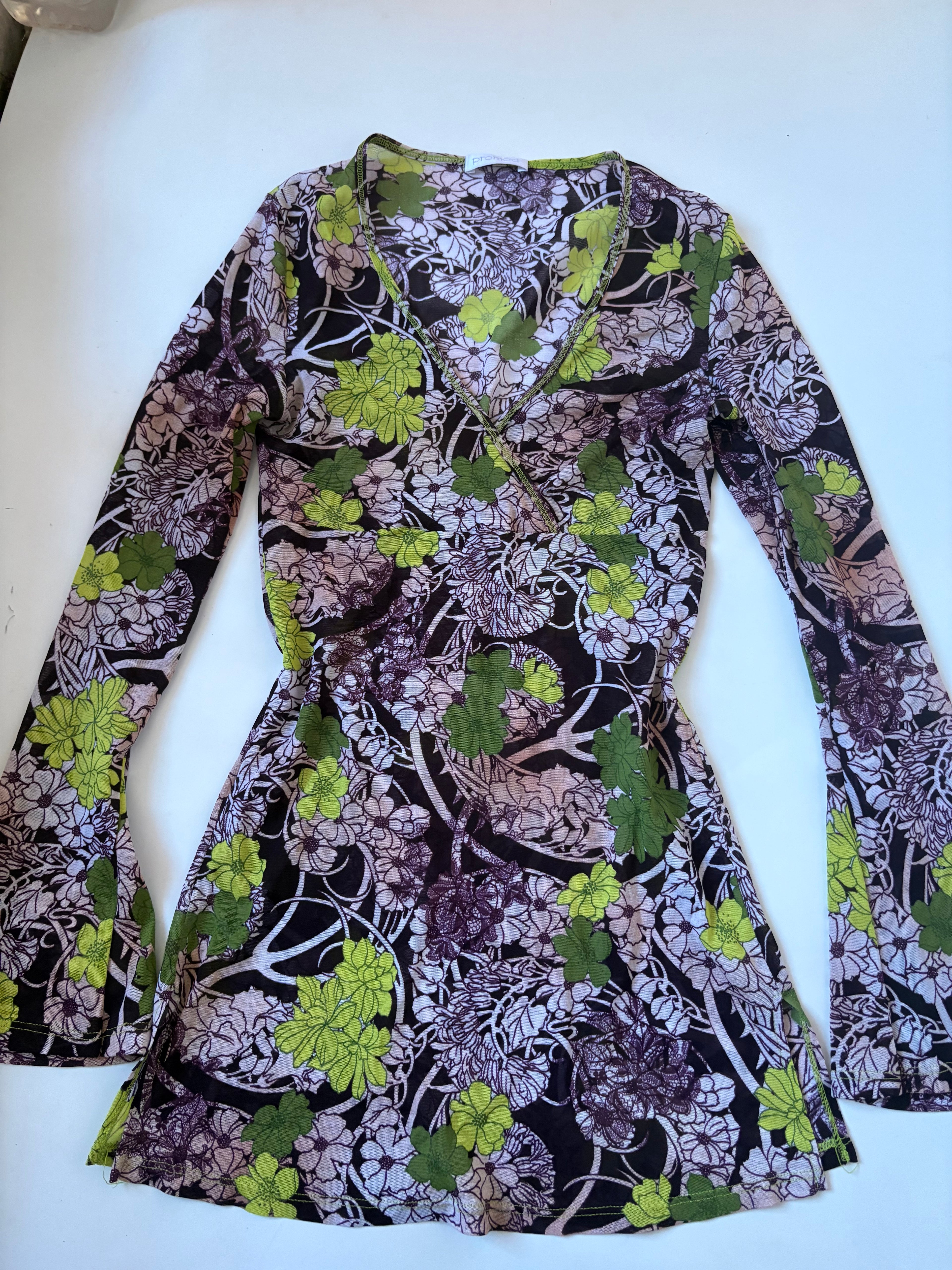 PROMOD floral top(36-38 inch)