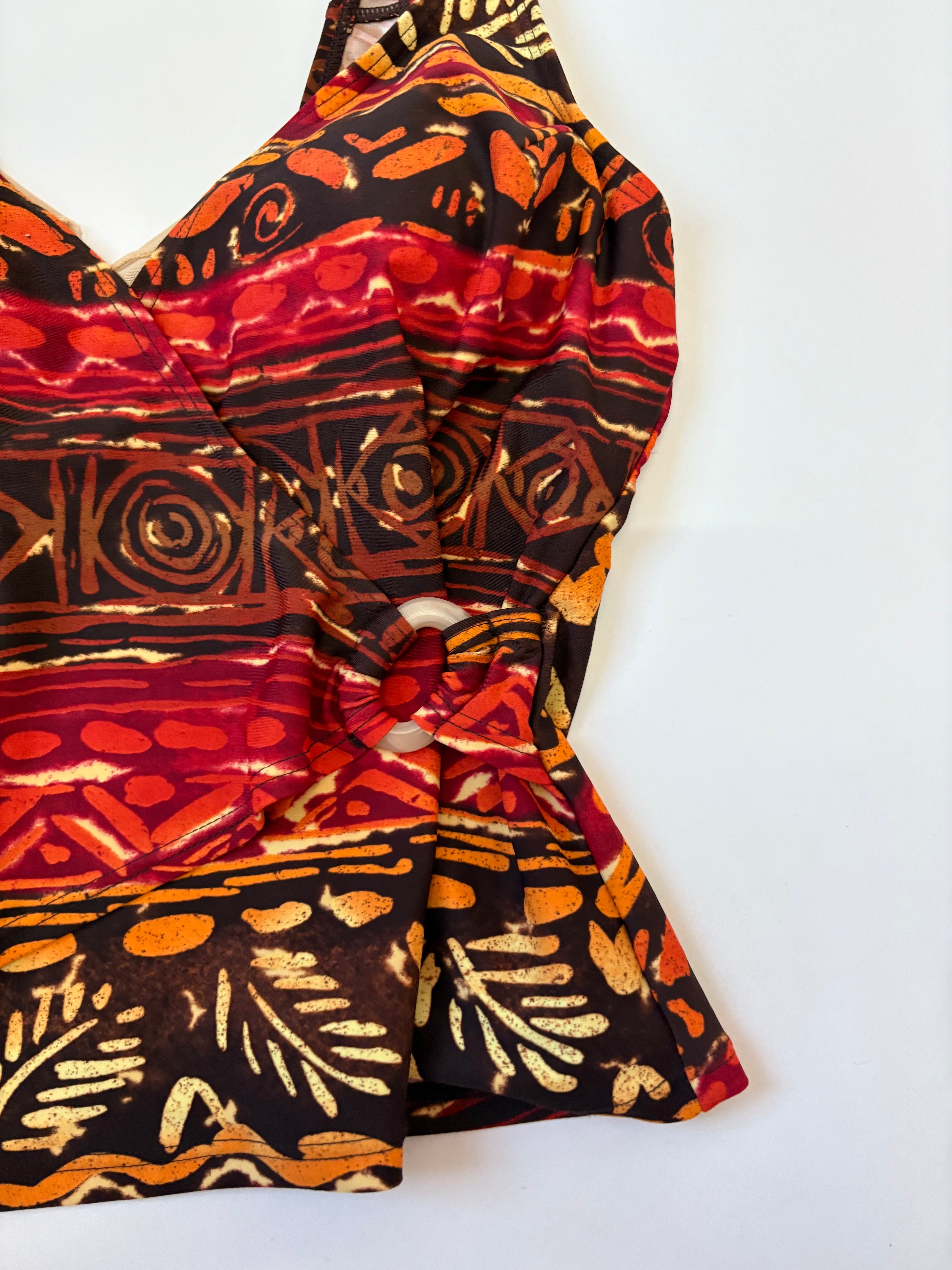 Y2K printed top(38 inch)