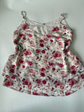 Floral whitish top(36-38 inch)