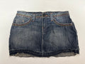 onyx jeans mini skirt ( 30inch)