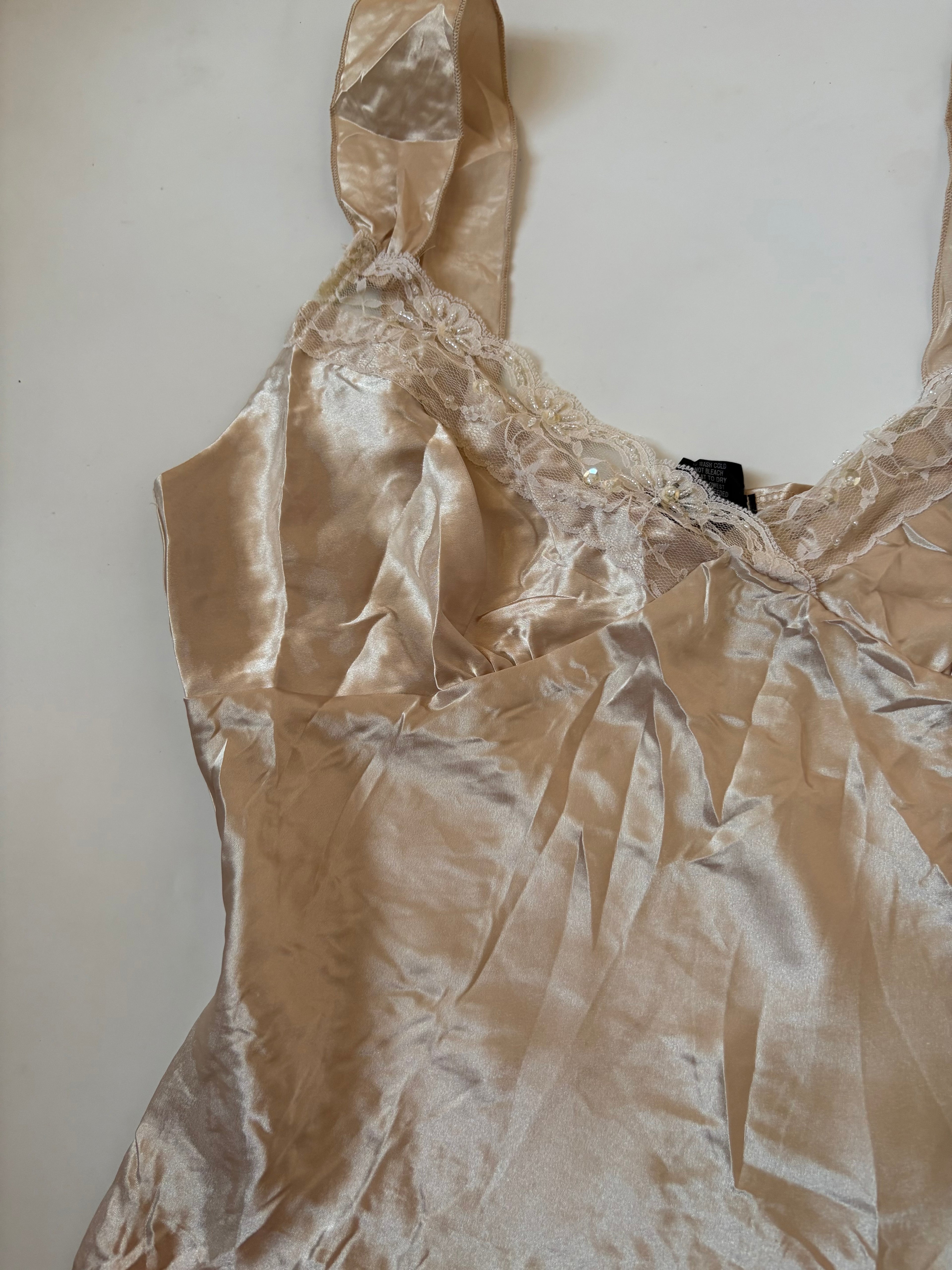 champagne cami top ( 36inch)