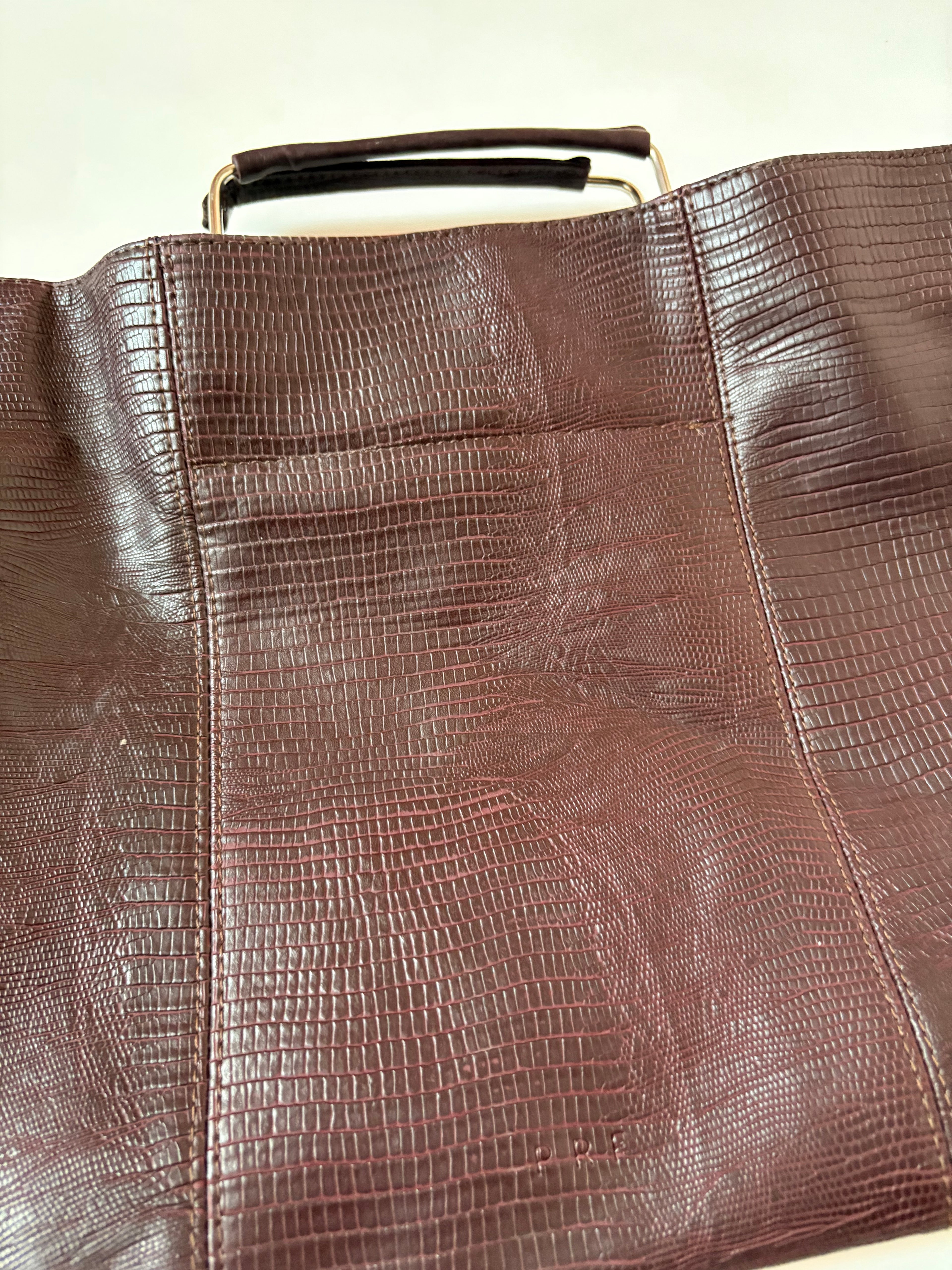 Maroon office bag