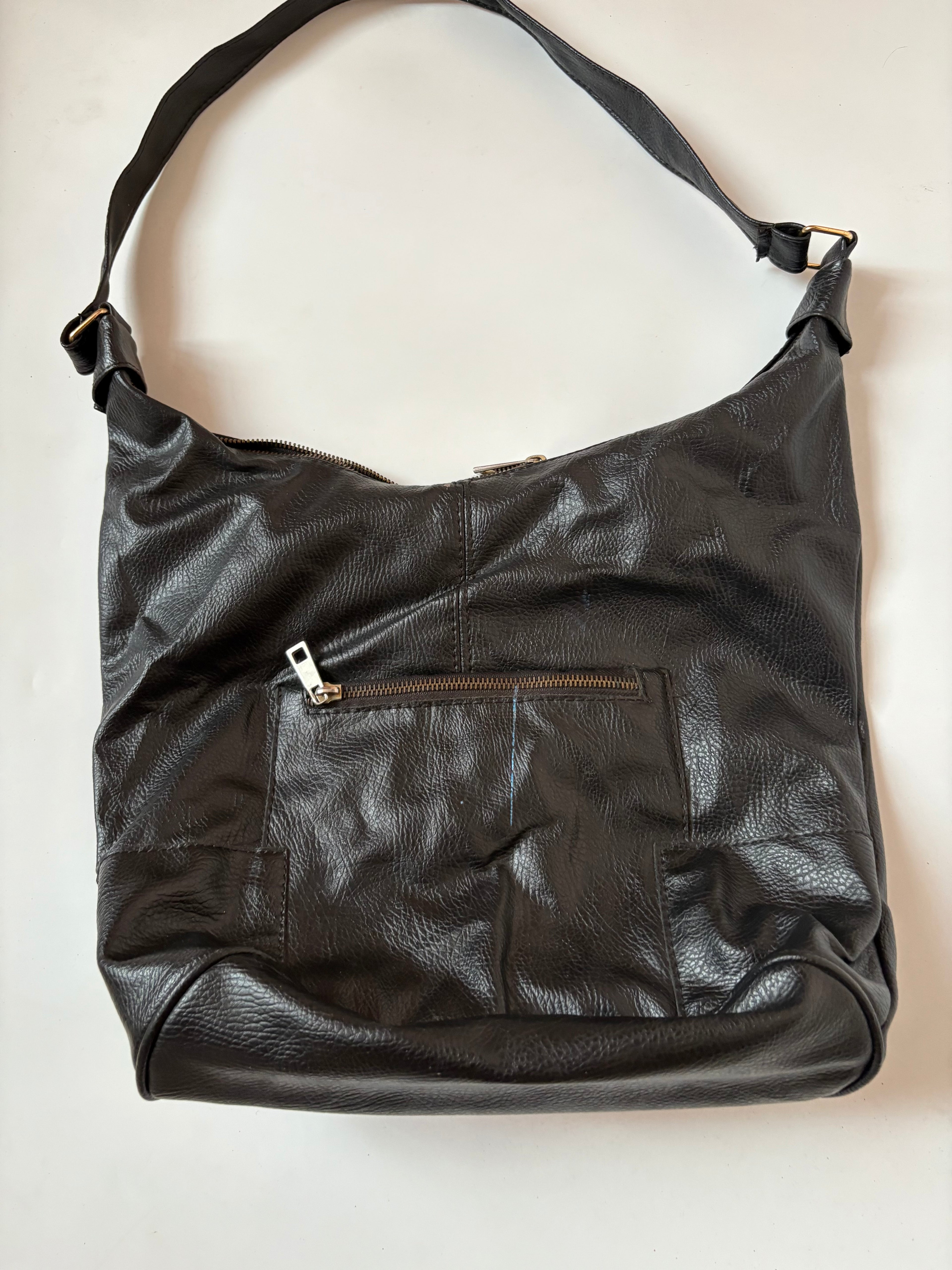Black boho bag